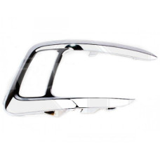 Молдигш решітки переднього бампера правий Chery Tiggo 2 16- (Тайвань) сірий металік