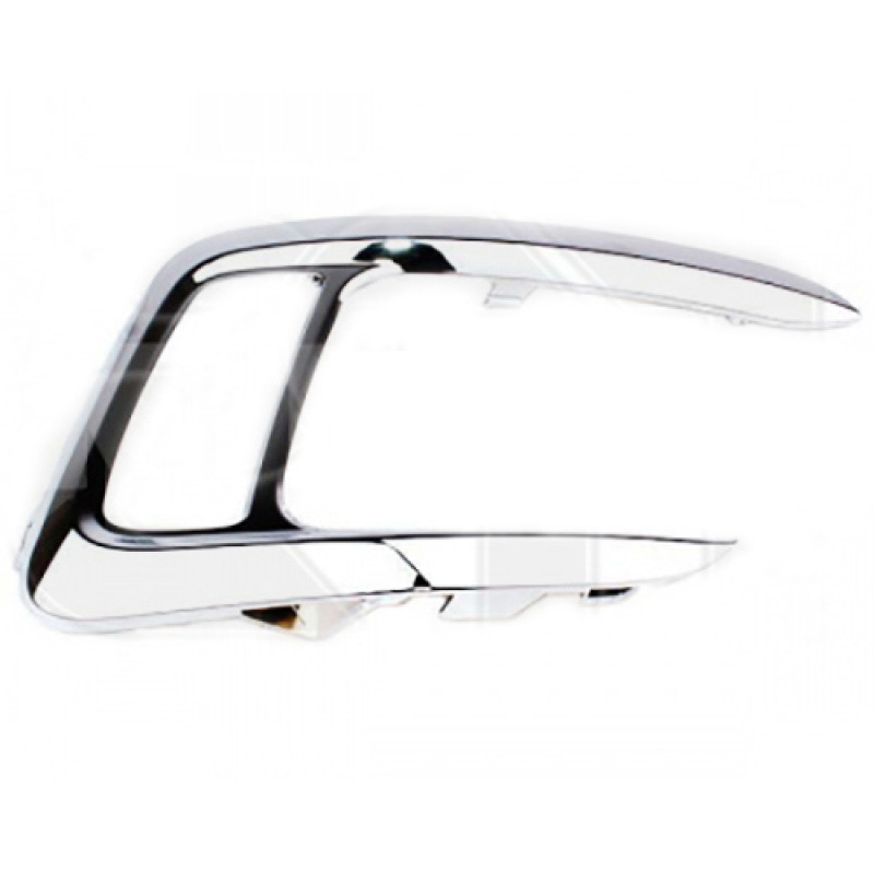 Молдигш решітки переднього бампера правий Chery Tiggo 2 16- (Тайвань) сірий металік