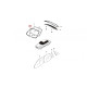 Молдинг лобового скла Daewoo Nexia, Opel Kadett E SEKURIT 96169660