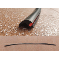 Молдинг лобового скла Mercedes Vito W638, V-class 638 96-02 верхній (Icor)