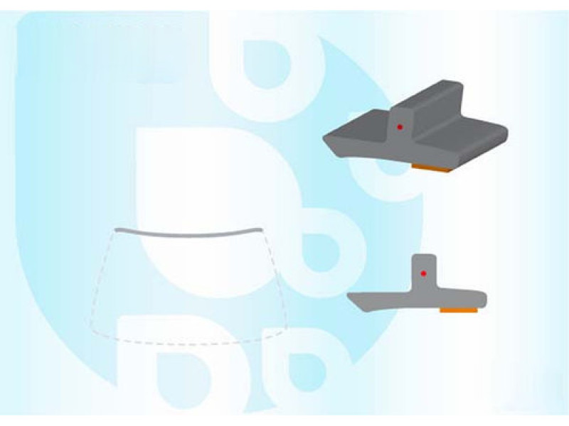 Молдинг лобового скла Toyota Land Cruiser 200 07-21 (Toyota) верхній 