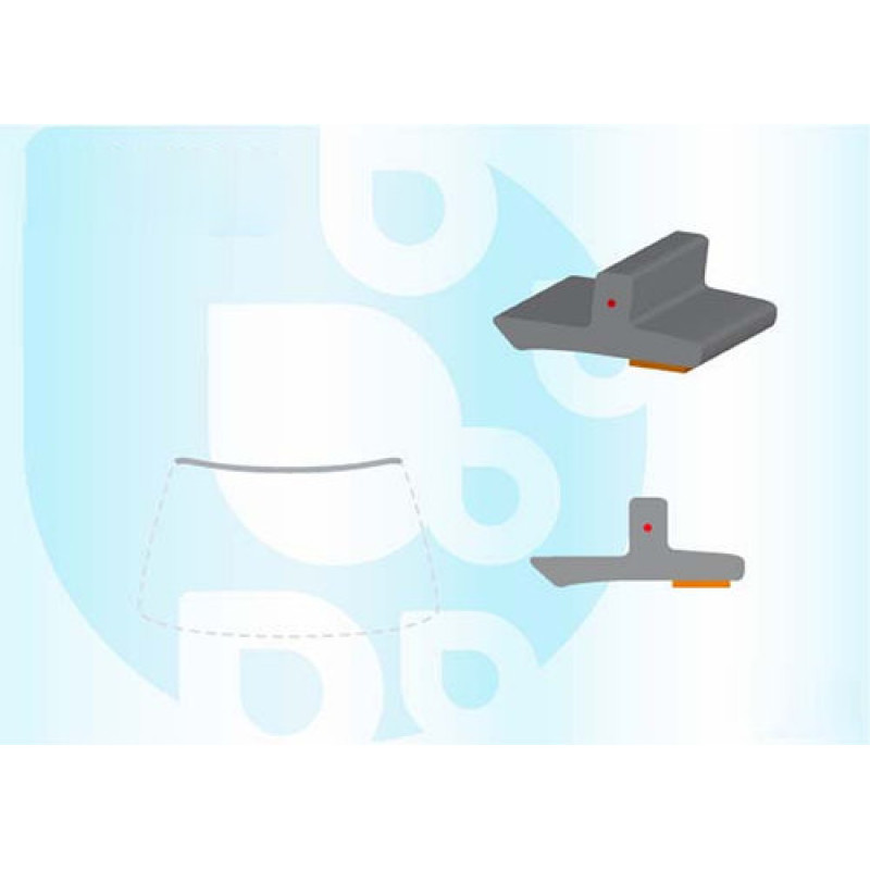 Молдинг лобового скла Toyota Land Cruiser 200 07-21 (Toyota) верхній 