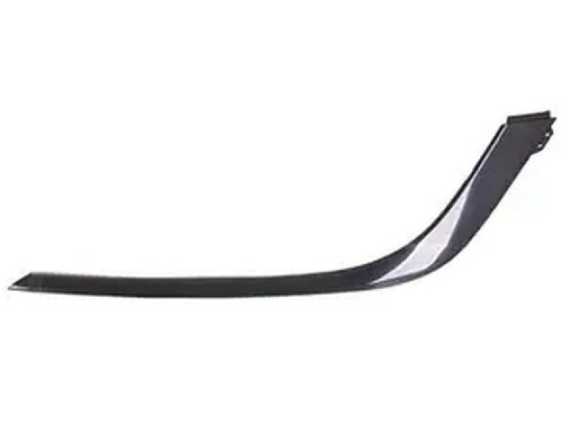 Молдинг переднього бампера лівий під фарою Hyundai Kona 21-23 бензин (Тайвань) чорний глянець 86563J9CA0