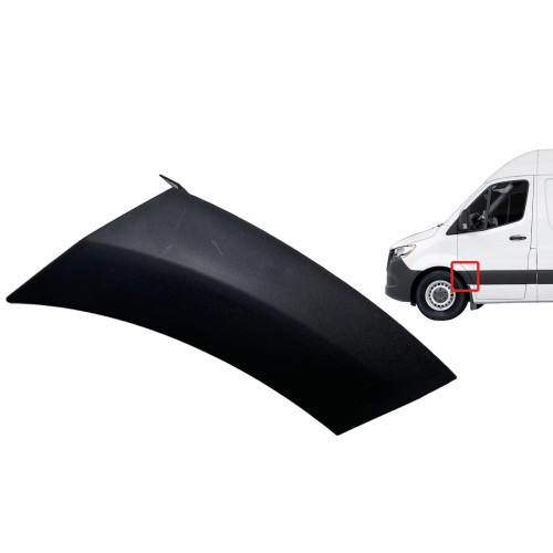 Молдинг крила переднього лівого Mercedes Sprinter W906, VW Crafter 1 2006-2018 накладка (TW) 9066904782