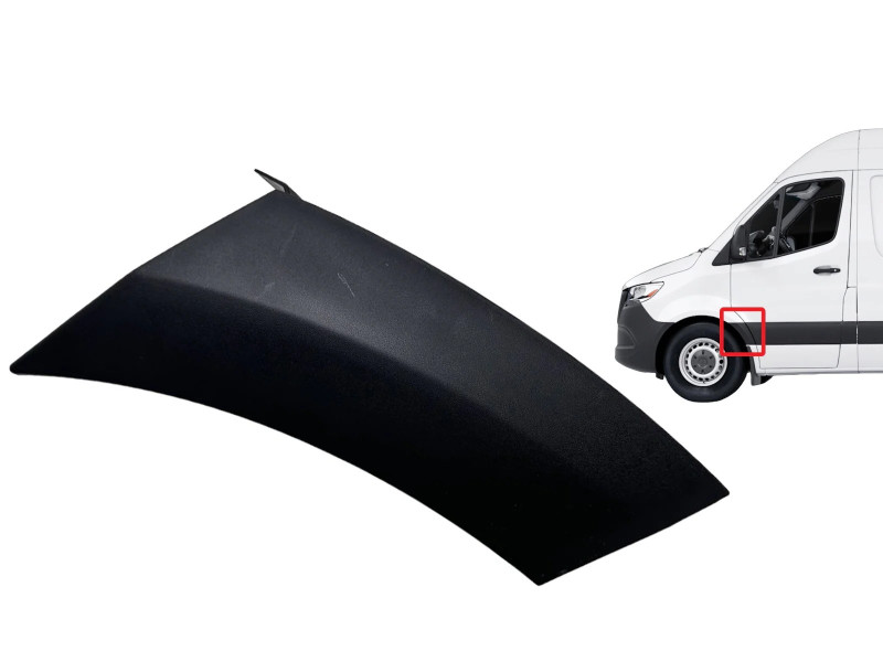 Молдинг крила переднього лівого Mercedes Sprinter W906, VW Crafter 1 06-18 накладка (TW) 9066904782