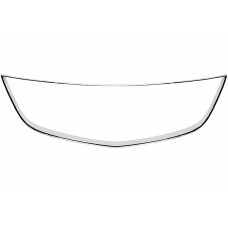 Молдинг решітка радіатора хром Acura ILX 12-15 FPS 71121TX6A11