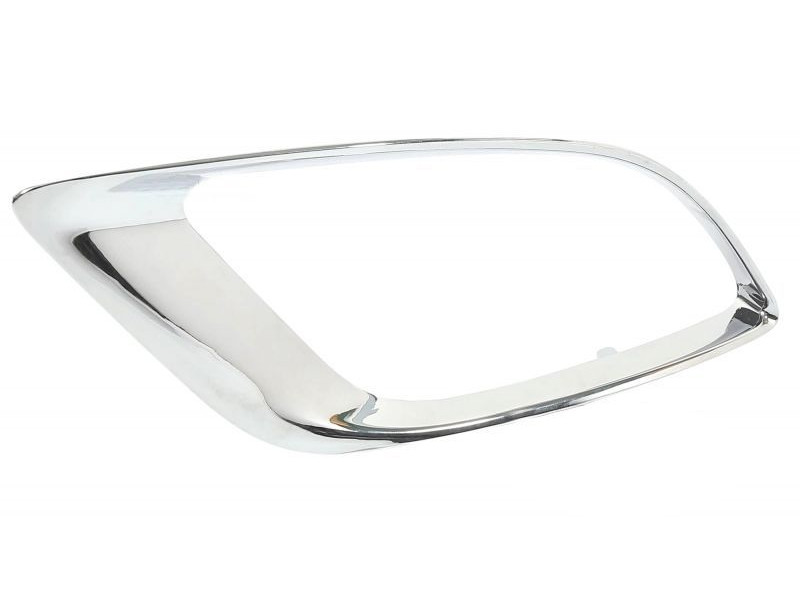 Молдинг решітки переднього бампер лівий Chery Tiggo 7 17-20 (Тайвань) хром