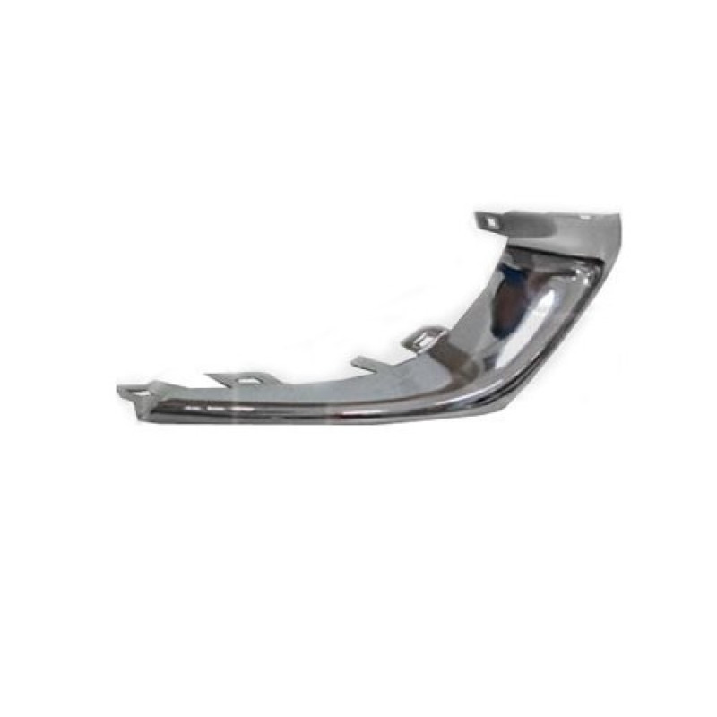 Молдинг решітки переднього бампера правий Opel Corsa E 14-19 (Тайвань) хром