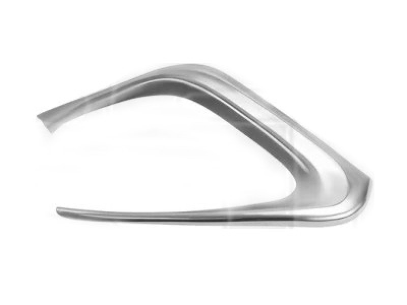 Молдинг решітки переднього бампера правий Toyota Camry XV55 EUR 14-17 (Тайвань) хром