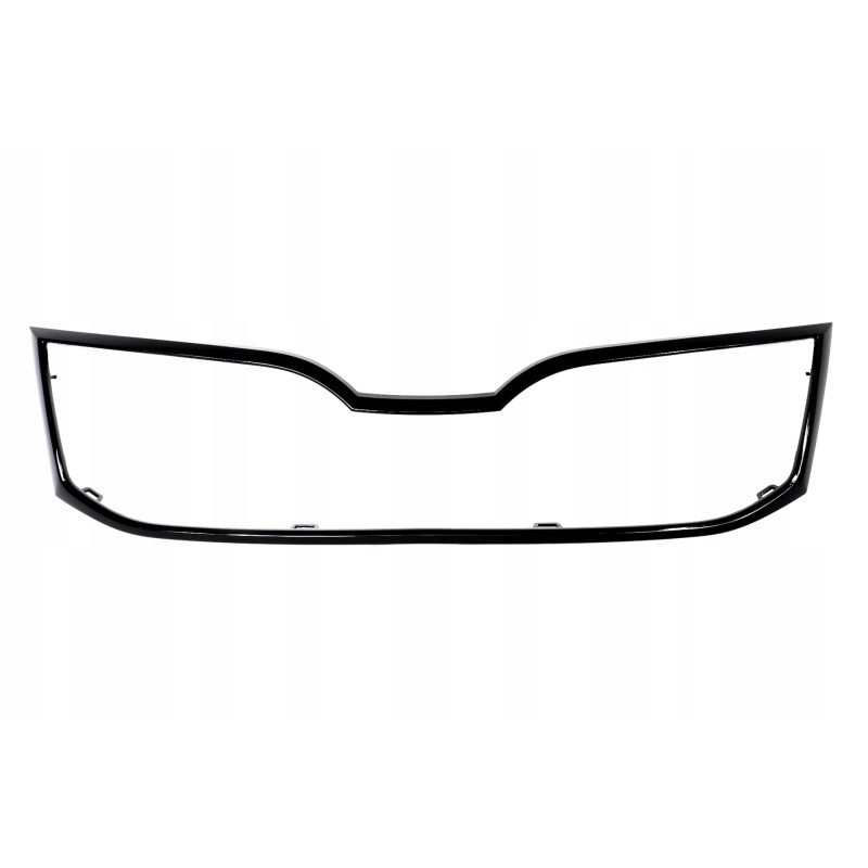 Молдинг решітки радіатора Skoda Octavia A7 17-20 (Тайвань) чорний 5E0853761E