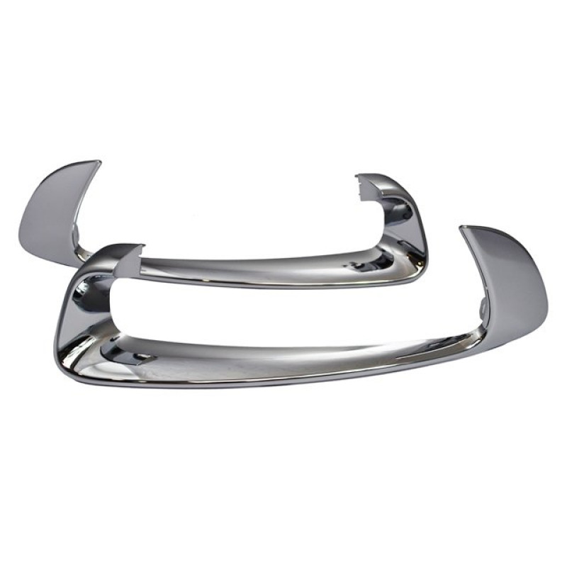 Молдинг решітки в бампері хром лівий правий Renault Scenic 12-14 (окрім Grand Scenic) (FPS)