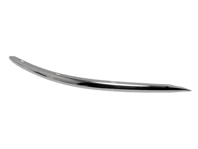 Молдинг решітки в бампер правий VW Jetta 5 06-10, Golf 5 універсал 07-09 (LKQ) хром 1K0807244A2ZZ