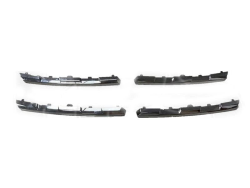 Молдинги решітки радіатора Renault Express 21- (Тайвань) хром