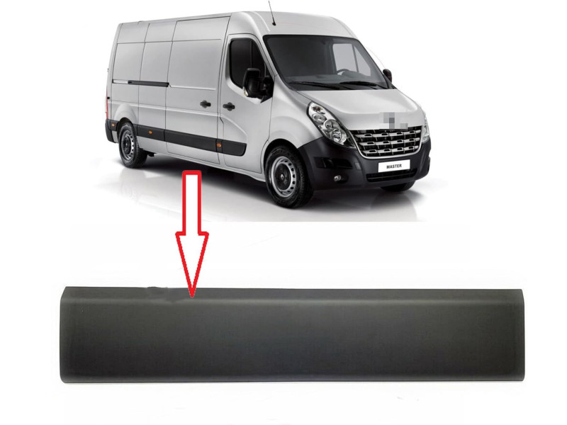 Накладка бічна середня права (на дверях) Renault Master / Opel Movano 2010–2021 FPS 828200148R