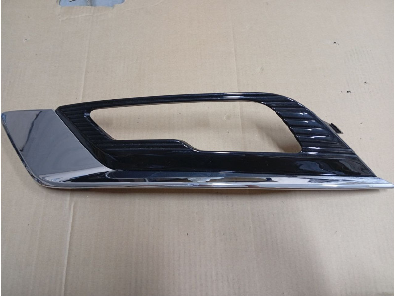 Накладка бампера хром ліва Ford Fusion, Mondeo 5 17-19 молдинг (Китай) HS7Z15266AB