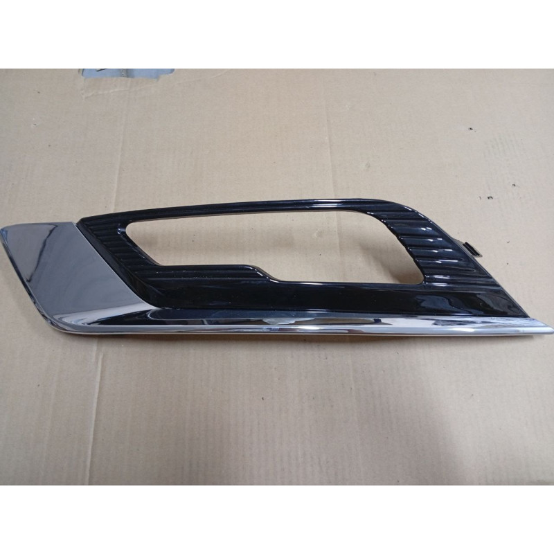 Накладка бампера хром ліва Ford Fusion, Mondeo 5 17-19 молдинг (Китай) HS7Z15266AB