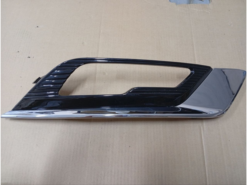 Накладка бампера хром права Ford Fusion, Mondeo 5 17-19 молдинг (Китай) HS7Z15266AA