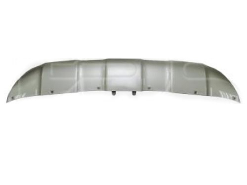 Накладка на бампер передній нижня Volvo XC60 2013-2017 Тайвань сірий металік