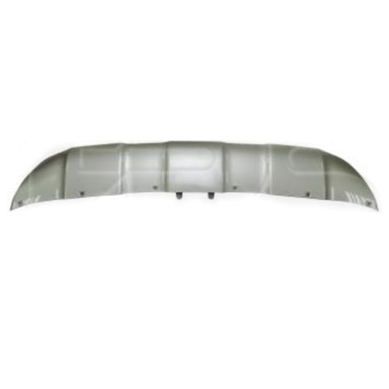 Накладка на бампер передній нижня Volvo XC60 2013-2017 Тайвань сірий металік