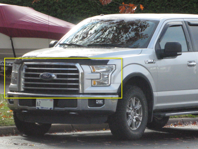 Накладка під фарою права Ford F-150 2015-2017 FPS FL3Z17C755BPTM