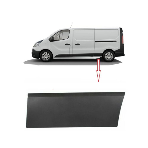 Накладка перед заднім колесом ліва Renault Trafic III 2014-2021, Opel Vivaro B 2014-2019 FPS 5642125