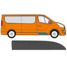 Накладка передніх дверей права Renault Trafic III 2014-2021, Opel Vivaro B 2014-2019 FPS 808203021R
