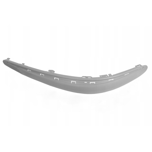 Накладка переднього бампера ліва Mercedes E-Class W211 2002-2006 (Тайвань) без отв. під п/тронік, під молдинг A2118800512