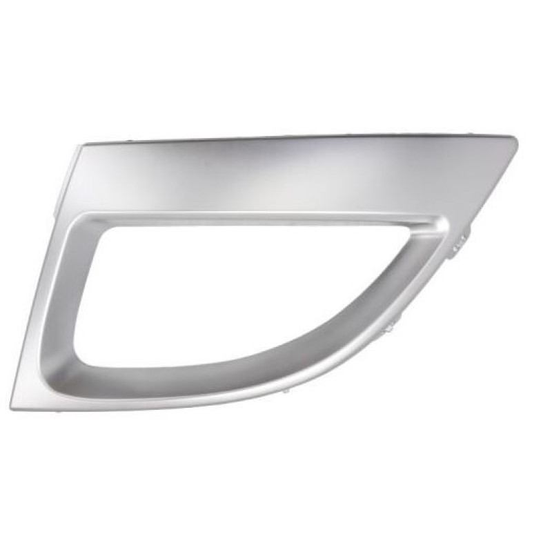 Накладка переднього бампера ліва Renault Scenic 09-12 (Тайвань) сірий металік 623835888R