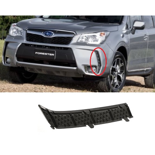 Накладка переднього бампера ліва Subaru Forester SJ 2013-2015 XT (Тайвань) 57731SG130