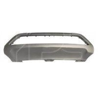 Накладка бампера передня нижня Chery Tiggo 7 2017-2020 Тайвань сірий металік