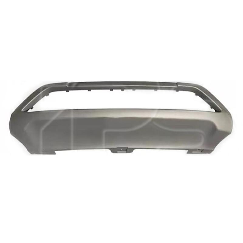 Накладка бампера передня нижня Chery Tiggo 7 2017-2020 Тайвань сірий металік