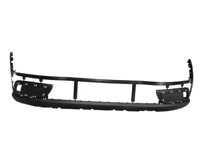 Накладка переднього бампера нижня Hyundai Venue 2019- (Тайвань) без місця під молдинг 86512K2000