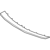 Накладка переднього бампера нижня Kia Sorento 2018- (Тайвань) 86565C6510