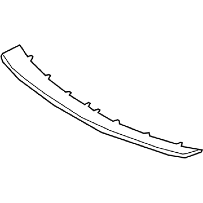 Накладка переднього бампера нижня Kia Sorento 2018- (Тайвань) 86565C6510