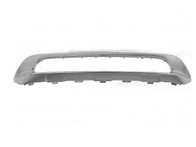 Накладка бампера нижня передня Mercedes GLA-class X156 2014-2017 Тайвань A1568851622 хром, без отворів