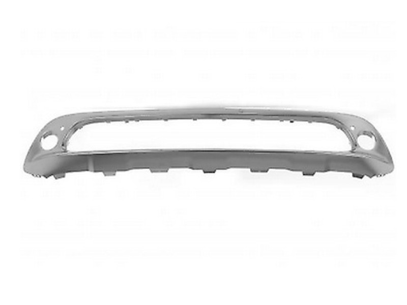 Накладка бампера передня нижня з отворами Mercedes GLA-class X156 2014-2017 Тайвань хром A1568853622