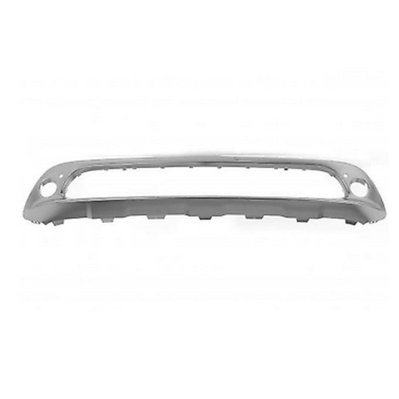 Накладка бампера передня нижня з отворами Mercedes GLA-class X156 2014-2017 Тайвань хром A1568853622