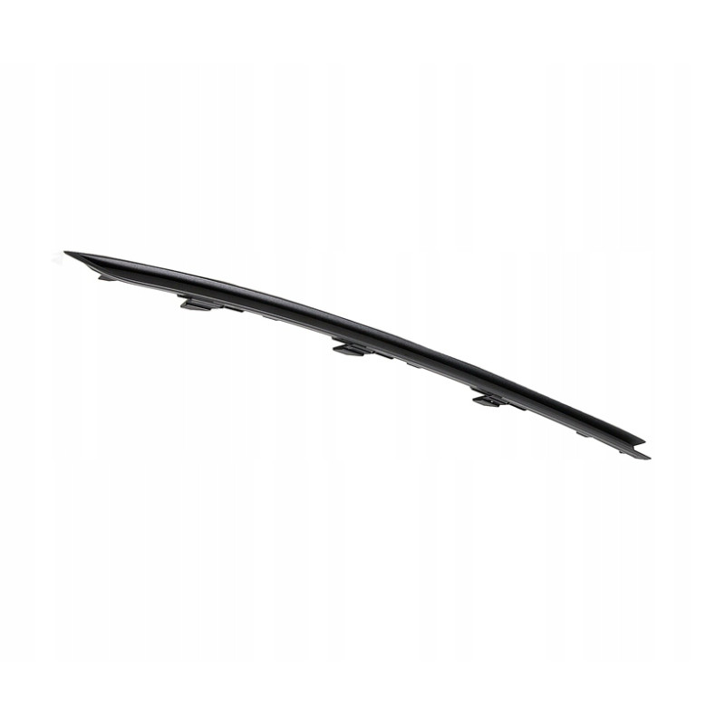 Молдинг переднього бампера нижній правий VW Passat B8 15- Європа (Polcar) чорний 3G08543229B9