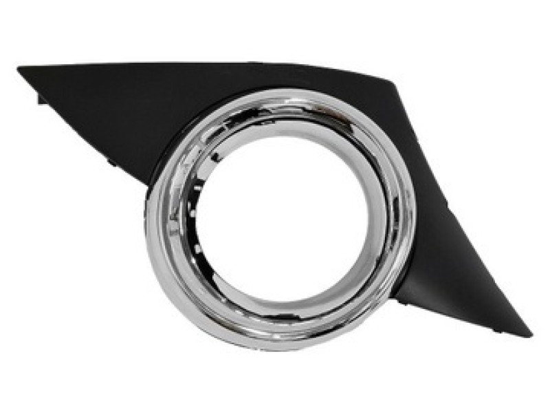 Накладка переднього бампера права Peugeot 207 06-09 Sport (Тайвань) хром окуляр 7452HX