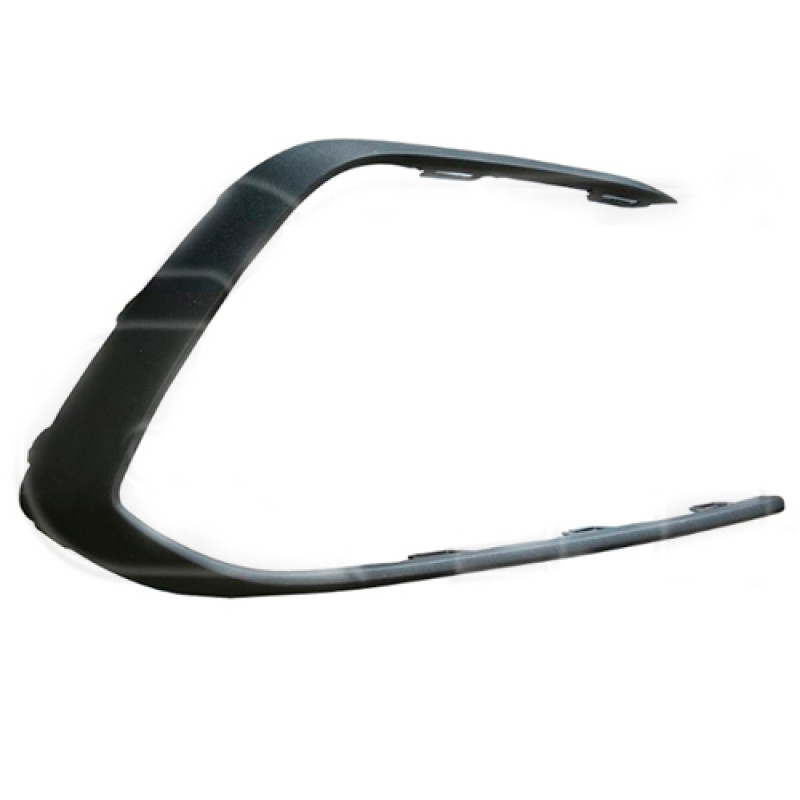 Накладка переднього бампера права VW Golf 8 GTI 20- (Тайвань) чорна