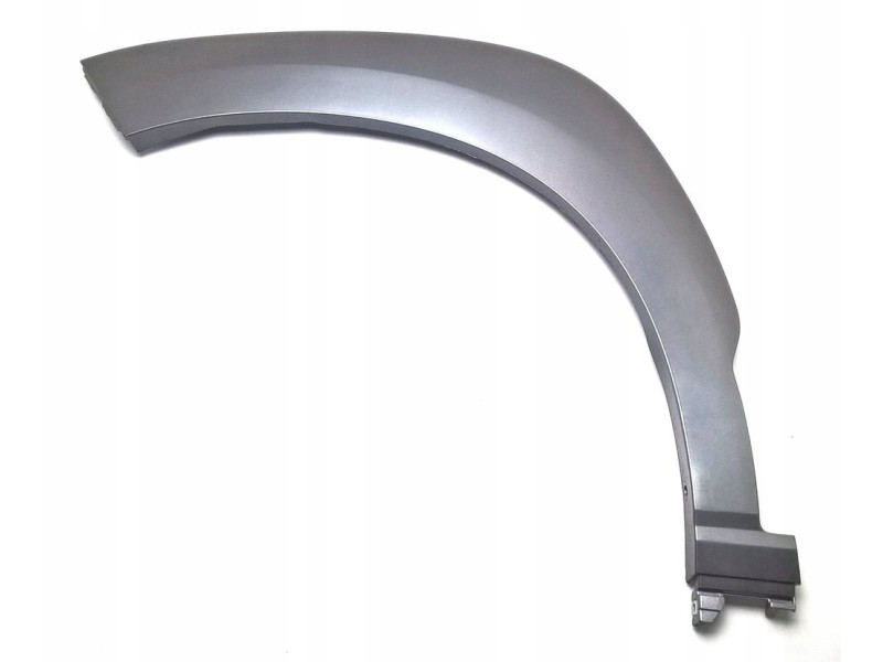 Накладка переднього крила ліва Hyundai Kona 17- (Тайвань) гладка, сіра 87711J9500