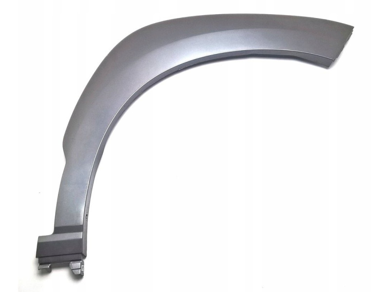 Накладка переднього крила права Hyundai Kona 17- (Тайвань) гладка, сіра 87712J9500
