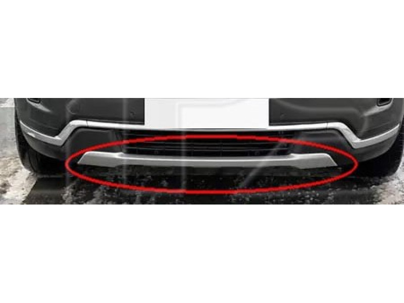 Накладка решітки переднього бампера Ford Explorer 19- (Тайвань) сірий металік