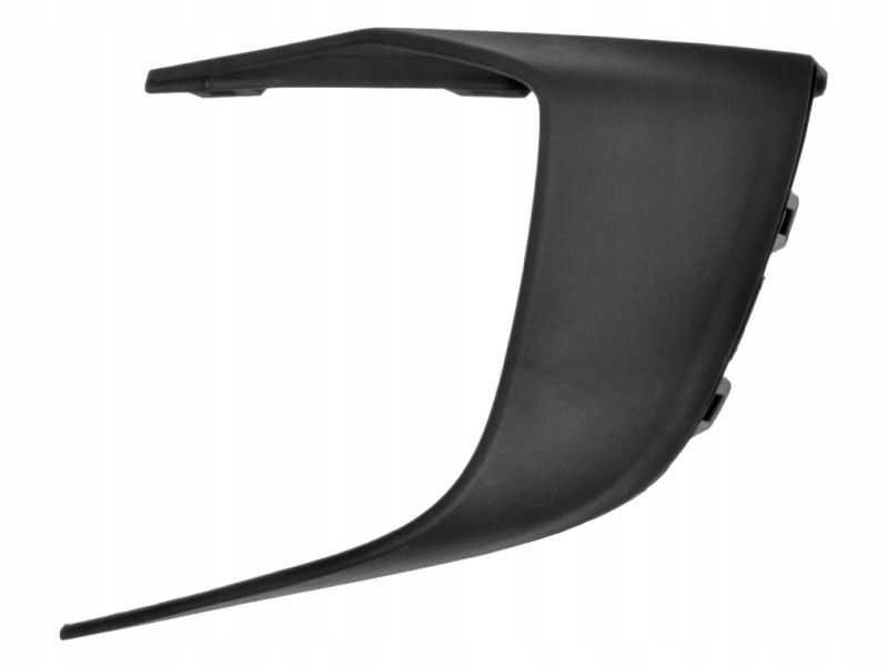 Накладка решітки переднього бампера ліва Porsche Cayenne 15-17 (Тайвань) чорна 95850594500