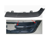 Накладка решітки радіатора ліва Honda CR-V 10-12 (Тайвань) чорна