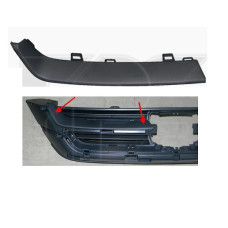 Накладка решітки радіатора права Honda CR-V 10-12 (Тайвань) чорна