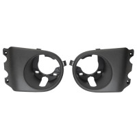 Накладки переднього бампера під ПТФ ліва та права Opel Vivaro, Renault Trafic 01-07 (Тайвань) 7701207668