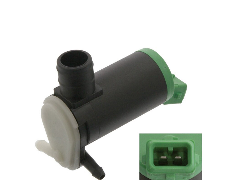 Насос омивача два виходи Citroen Berlingo, Jumpy, Peugeot 206, Expert, Partner, Fiat Scudo (Китай) 643460