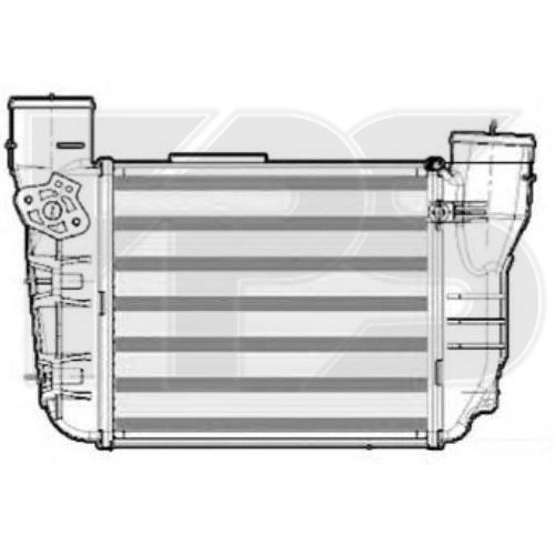 Інтеркулер Audi A4 B6 (AVA) 1.8T