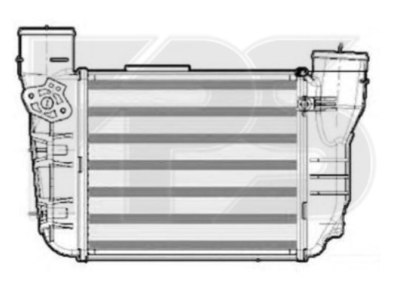 Інтеркулер Audi A4 B6 (AVA) 1.8T